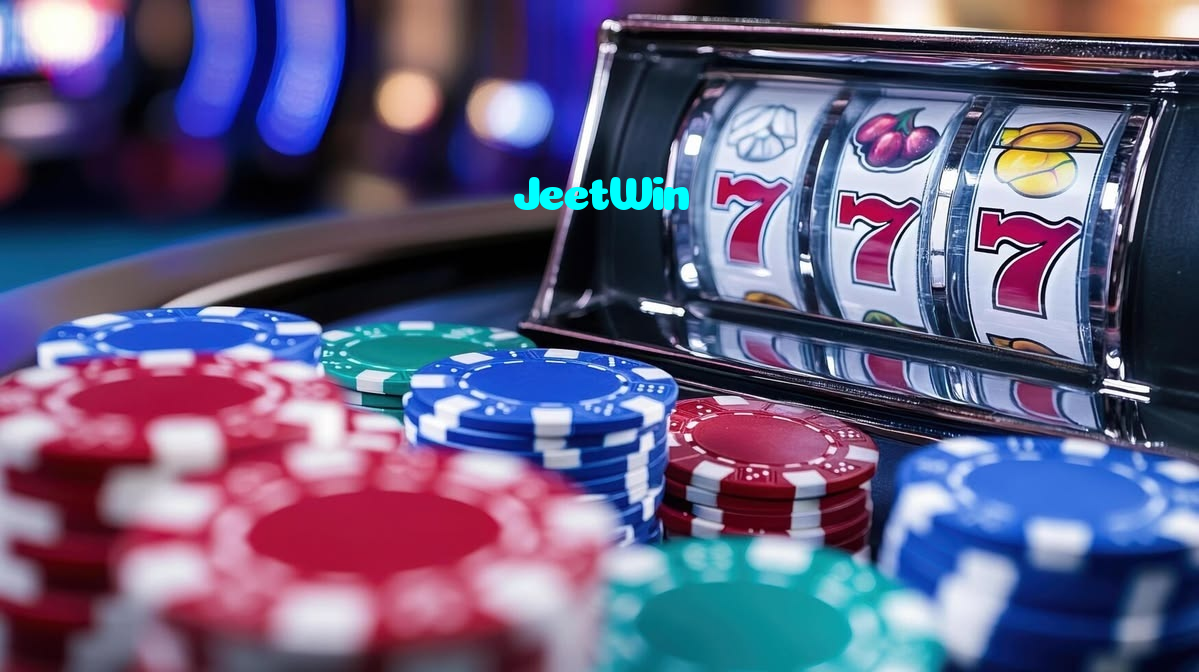 JeetWin casino presented on mobile device in Pakistan with slots and live games